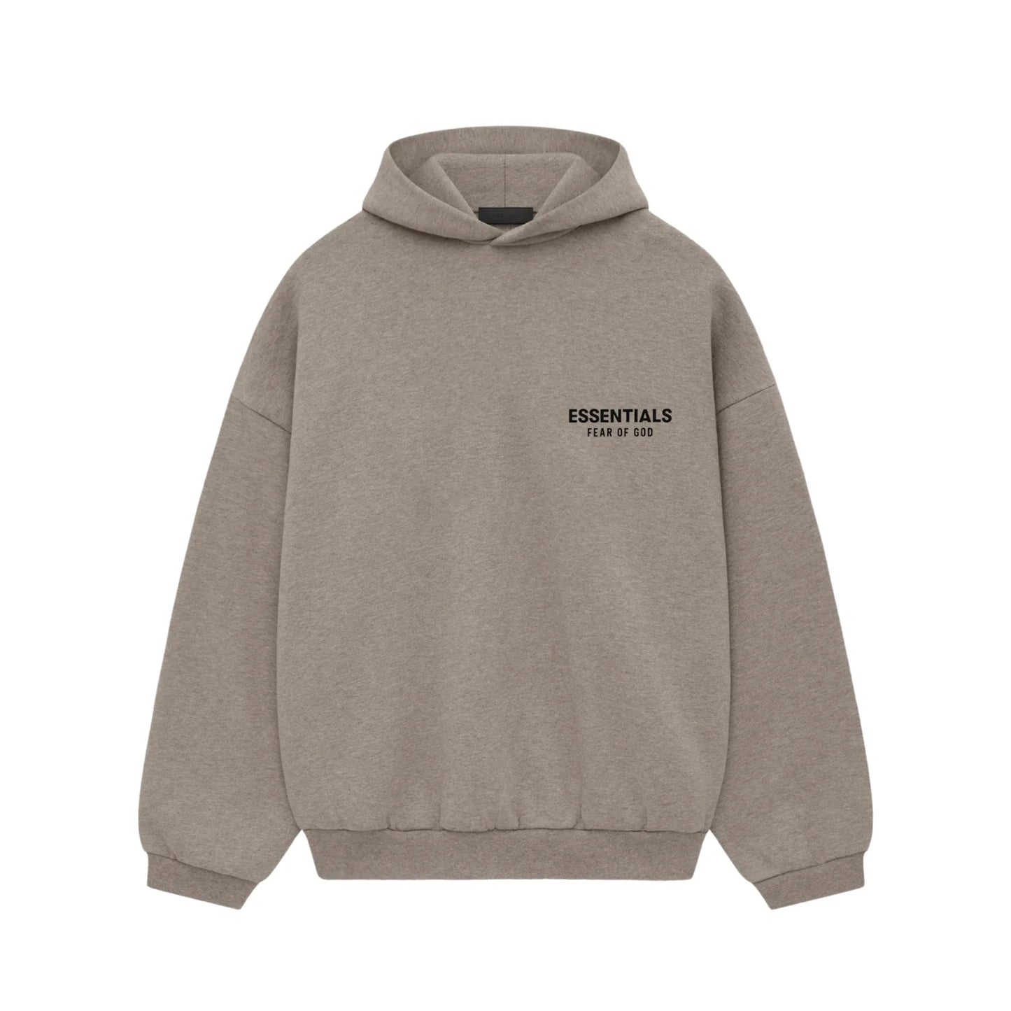 Fear of God Essentials Heather Grey Fleece Hoodie