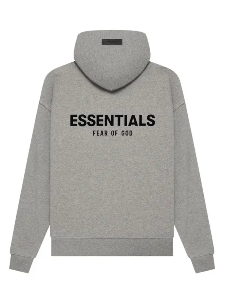 Fear of God Essentials Dark Oatmeal Hoodie