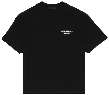 Fear of God Essentials Jet Black Tee SS25